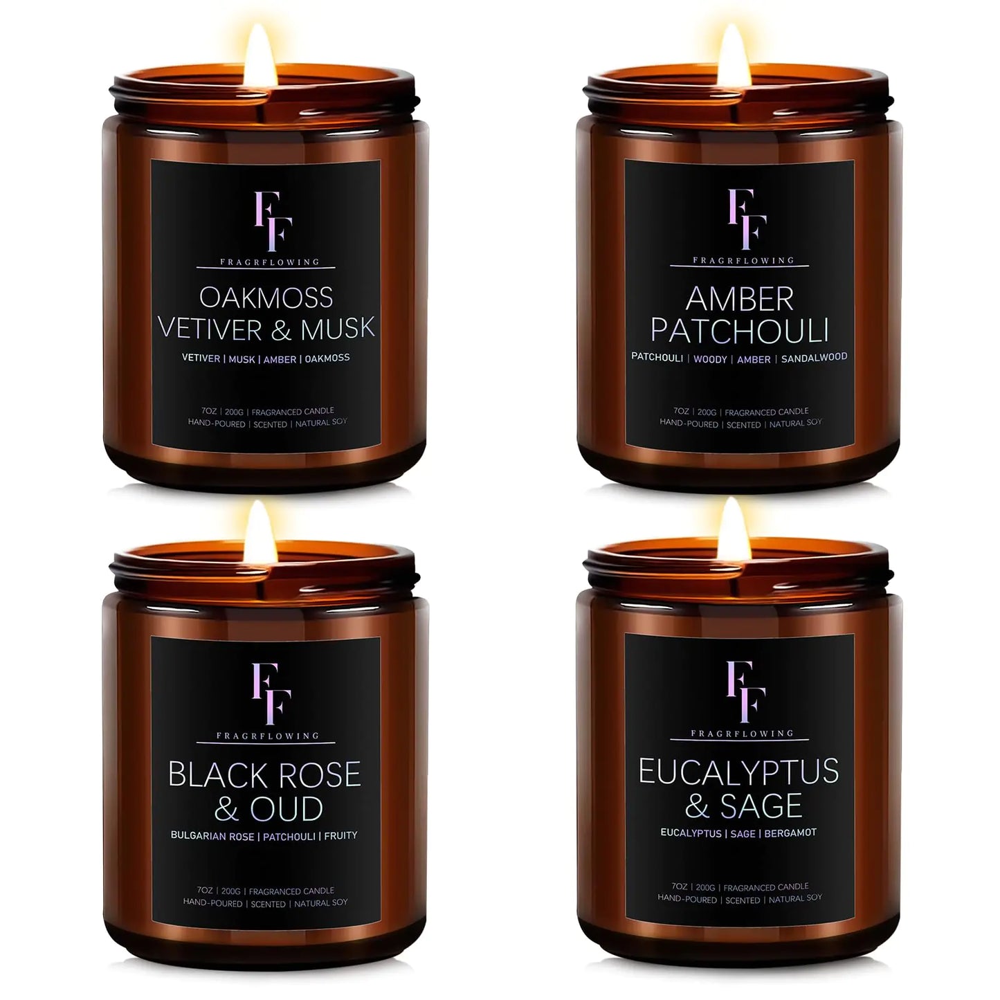 Winter Scented Candles Gift Box