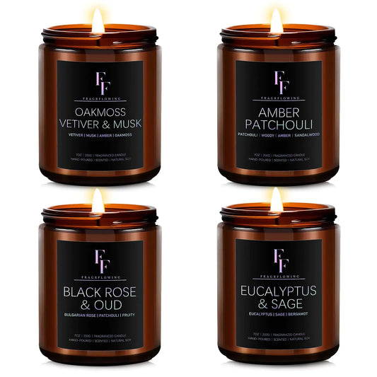 Winter Scented Candles Gift Box